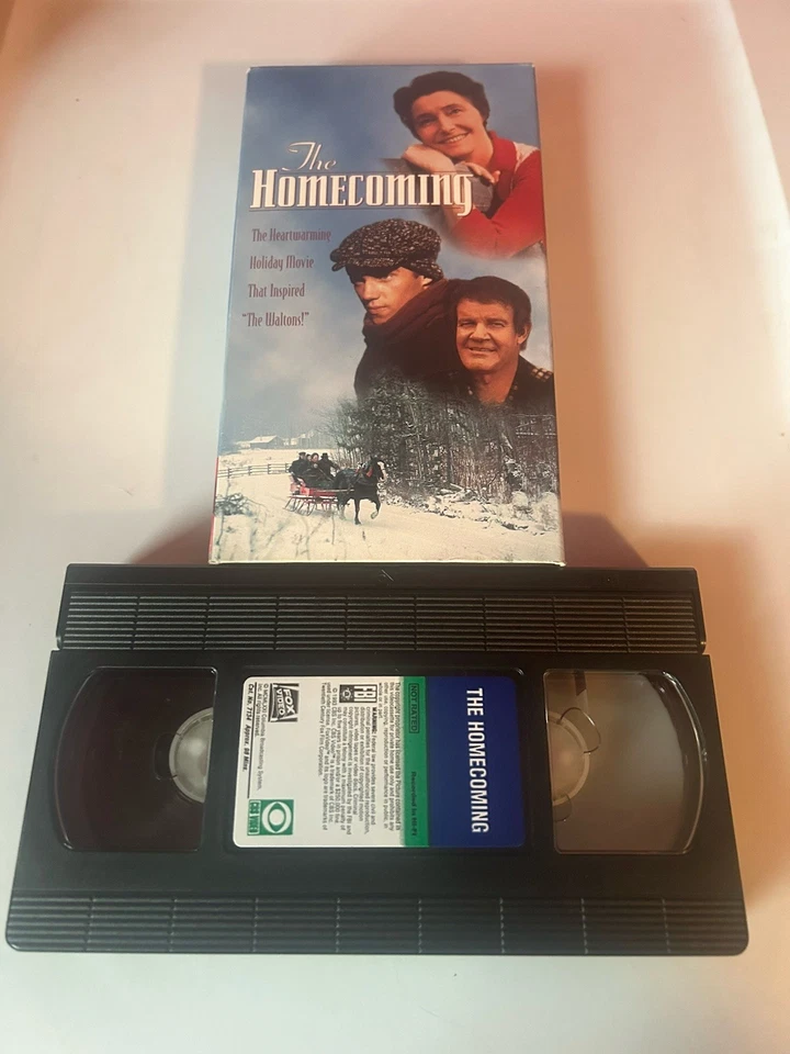 The Homecoming 1972 Film VHS 1996 The Waltons Patricia Neal, Richard Thomas Foto 3 de 3