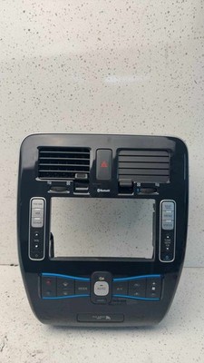 11 12 NISSAN LEAF Heater A/c Climate Control Trim Bezel with Radio controls OEM