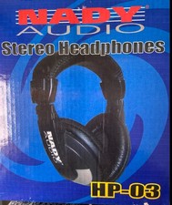 NADY Audio Stereo Headphones HP-03 3.5mm 6 Foot NEW in Box