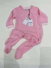 BNWT Baby Girls Hugo Boss Babygrow Age 9 Months RRP:£63.50