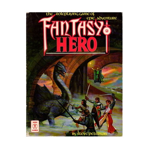 Hero Games Hero & Champions 3rd Ed Fantasy Hero (1st) VG