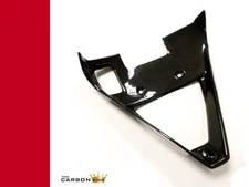 DUCATI 848 1098 1198 CARBON RADIATOR VEE PANEL FAIRING PLAIN WEAVE GLOSS STYLE 2