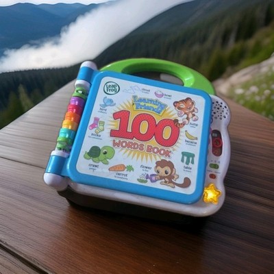 Leap Frog Learning Friends 100 Words Book Electronic Educational Tablet 