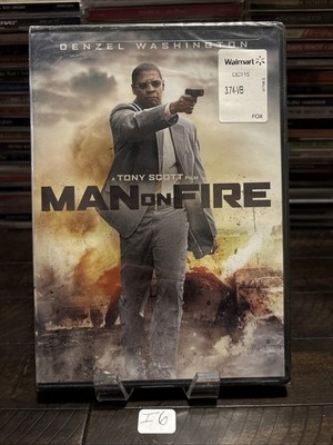 Man on Fire (DVD, 2004) Denzel Washington Dakota Fanning SEALED I6