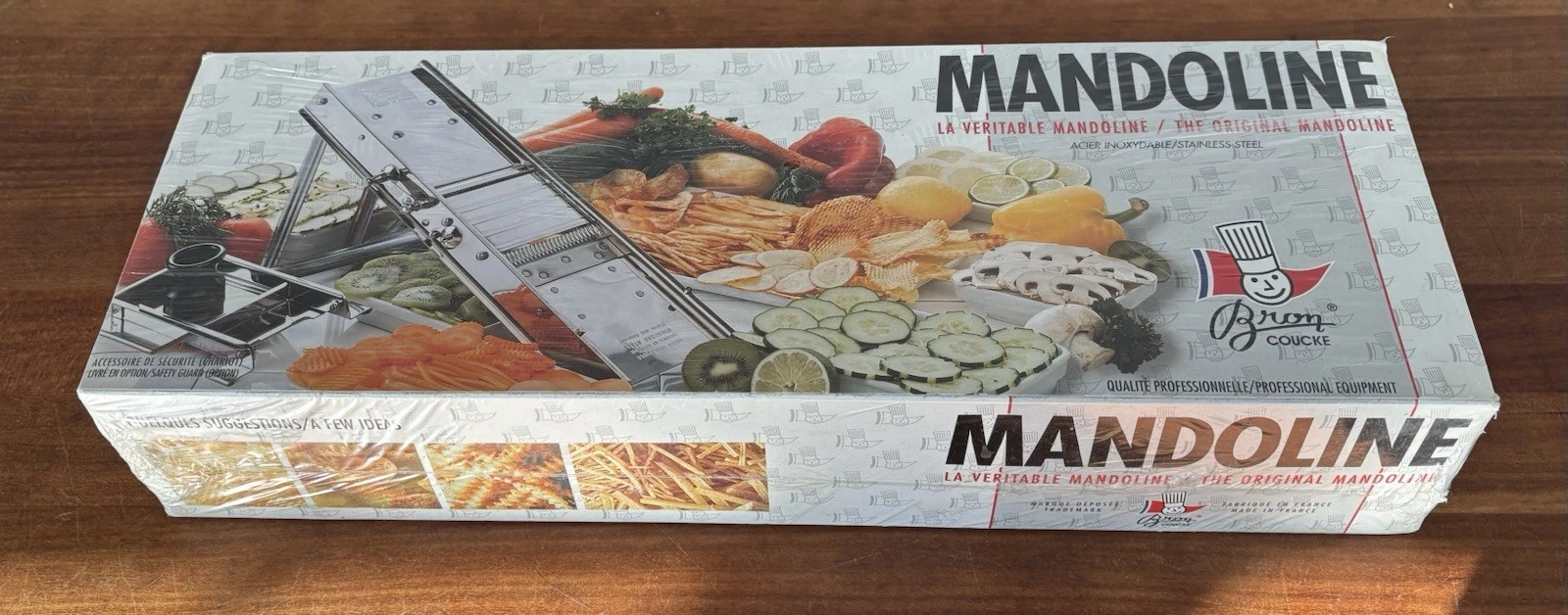 Vintage NOS BRON Coucke Mandoline 20638 CHB Mint Unused In Box Sealed Zabar's
Opens in a new window