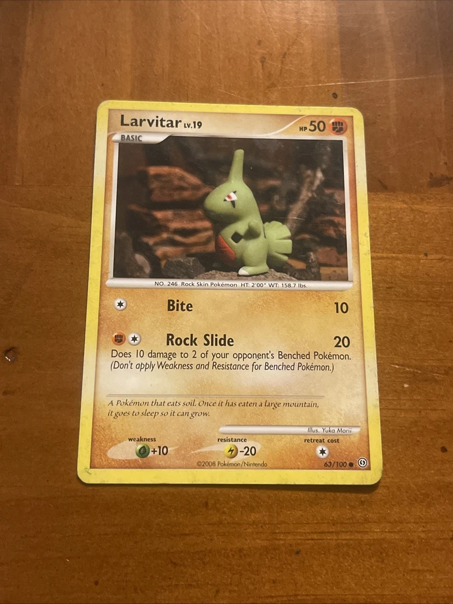 Larvitar Pokémon TCG Cards for sale | eBay
