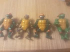 TMNT 1988 Teenage Mutant Ninja Turtles Playmates Vintage Original Lot Set Of 4