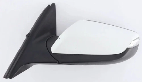 16 - 18 Chevy Malibu Heated Driver Side View Mirror Turn Signal Summit White