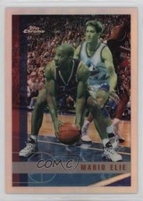 1997-98 Topps Chrome Refractor Mario Elie #184 tw0