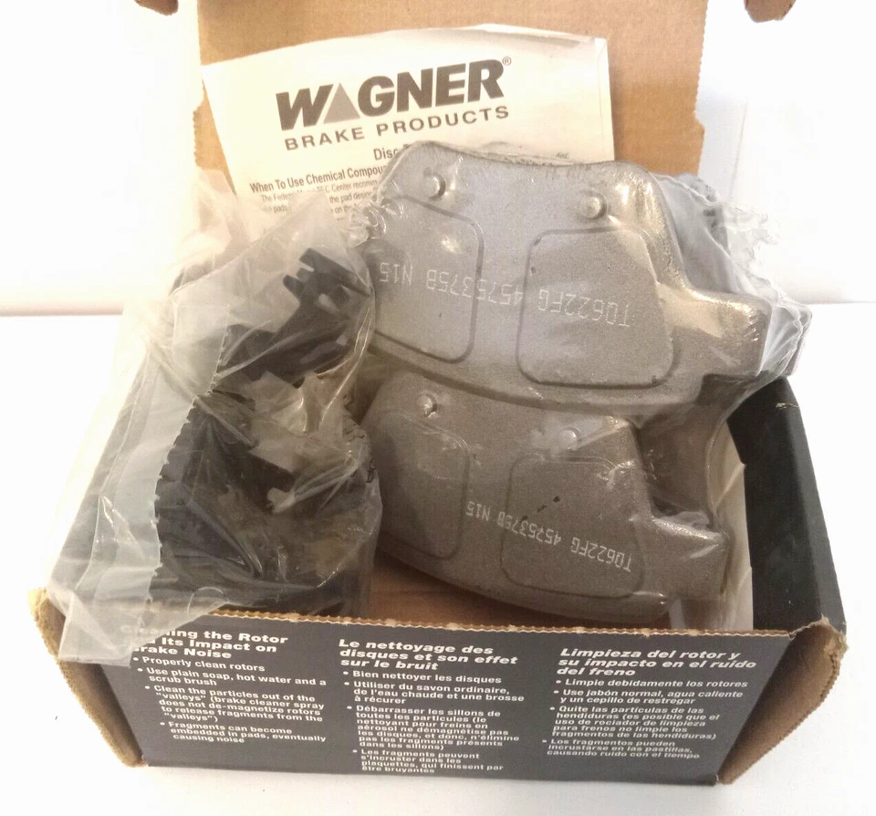 Juego Pastillas Freno Disco Wagner QC1456 Traseras Para 09 16 Volkswagen EOS Y Mucho Más Foto 4 de 4