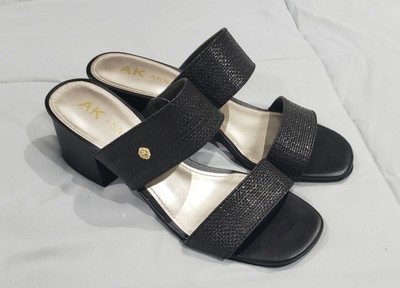anne klein block heel sandals