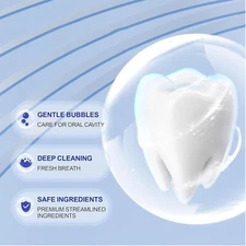 1Pc 120g Whitening Teeth Brightening Toothpaste Natural Ingredients Unisex