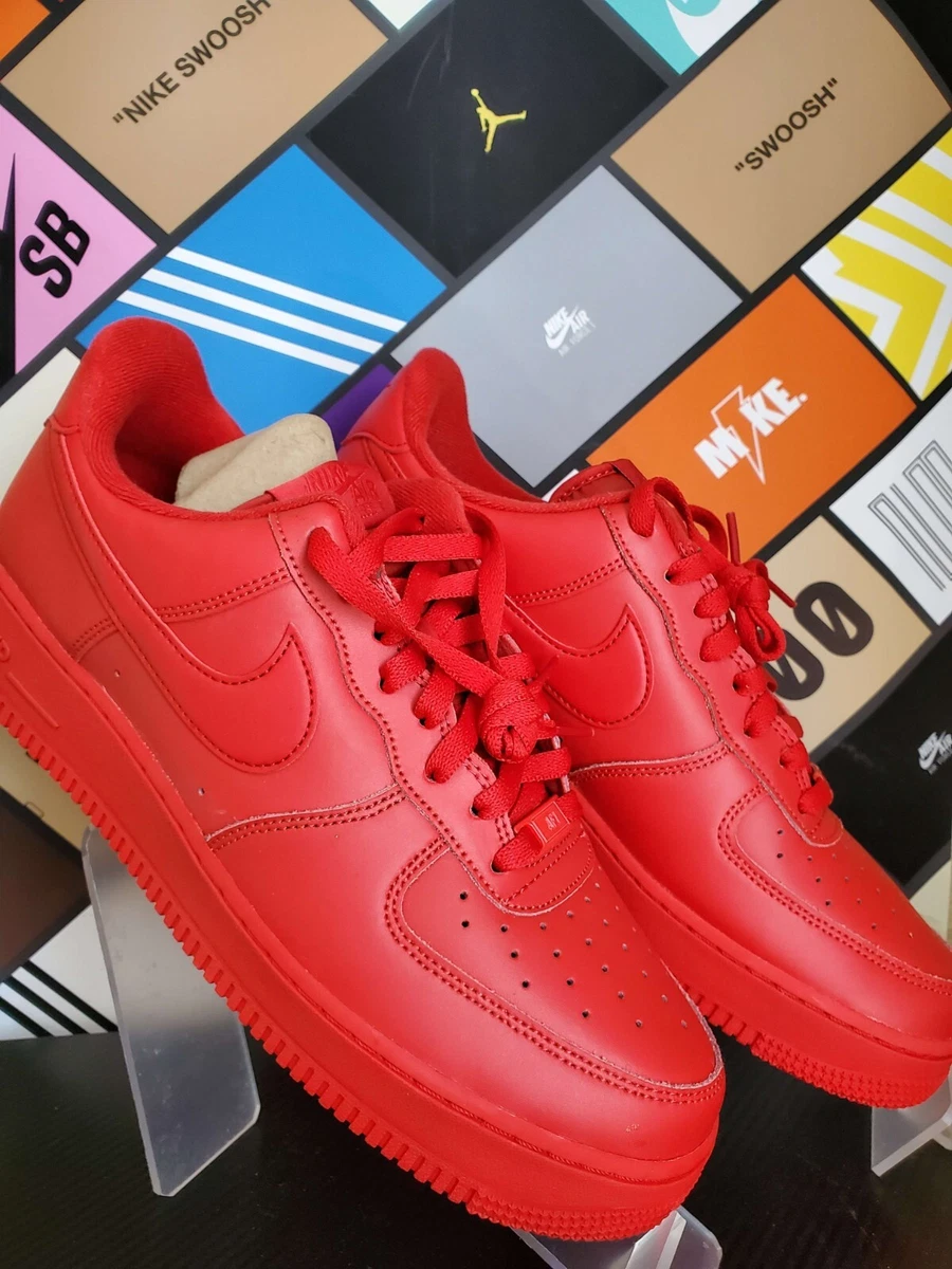 Nike Air Force 1 Low in Red for Men