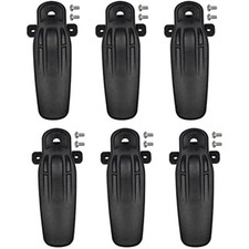 6x Belt Clip for Kenwood NX-5200 NX-5300 NX-5400 TK3180 TK2180 TK-5220 nx-200g
