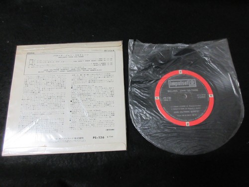 John Coltrane Ballads Japan Vinyl EP 7 inch in 1969 McCoy Tyner Elvin Jones - Picture 2 of 8