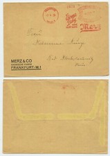 112549 - Freistempel: Ederma, Baby wird nicht wund, Merz - Frankfurt 7.4.1936