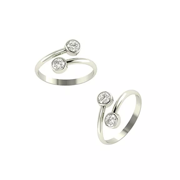 Silver toe hotsell rings for women