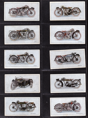 50 Wills Motorcycles Cards Rudge Dunelt Coventry Eagle OK Ariel OEC HRD Douglas - Picture 6 of 11