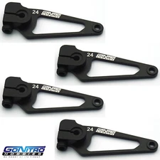 Go Nitro Hobbies 24T Aluminum A Spec Servo Arm 4 Black Hitec