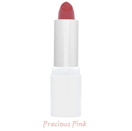 3 × W7 London Very Vegan Long Lasting Moisture Rich Lipstick 5g - Precious Pink - Picture 1 of 2