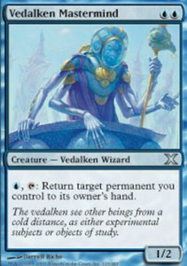 Vedalken Mastermind x4 - 10th Edition - NM-Mint, English - 10th Edition