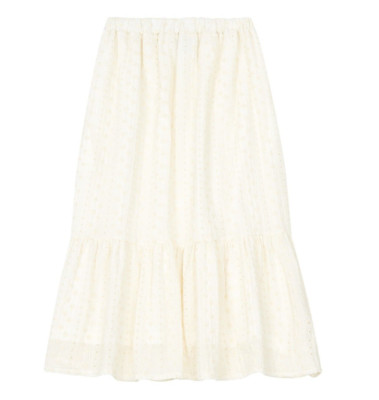 HUNDRED PIECES  JUPE LONGUE   Honey White  RRP $95   Size: 4/6/8/10/12/14 Year