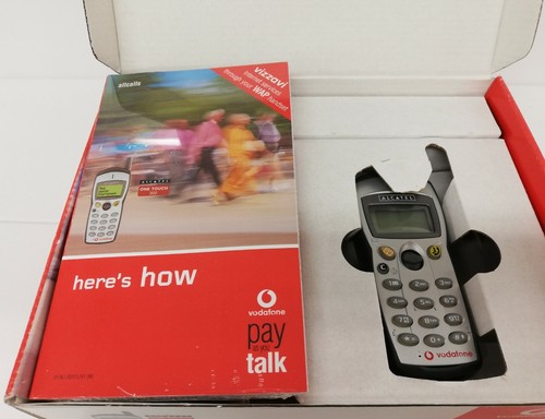 ALCATEL ONE TOUCH 302 mobile phone vintage collectors item SECURITY SEAL INTACT