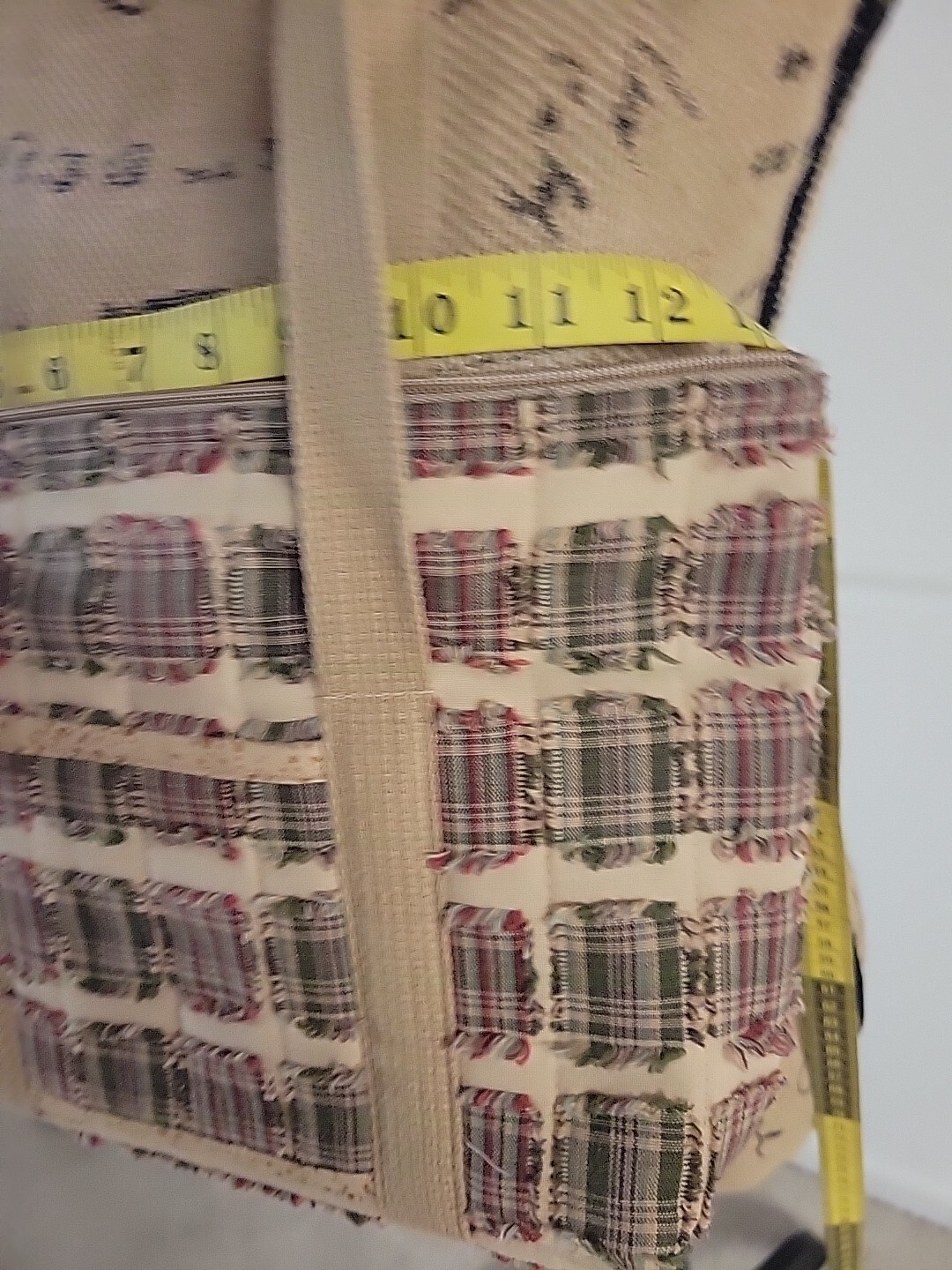 Fabric Quilted Patchwork Handbag/ ShoulderBag  Fa… - image 11