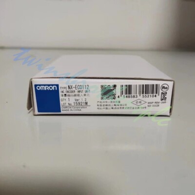 Omron Digital input Unit Module NX-ECO112 Genuine New In Box NXECO112