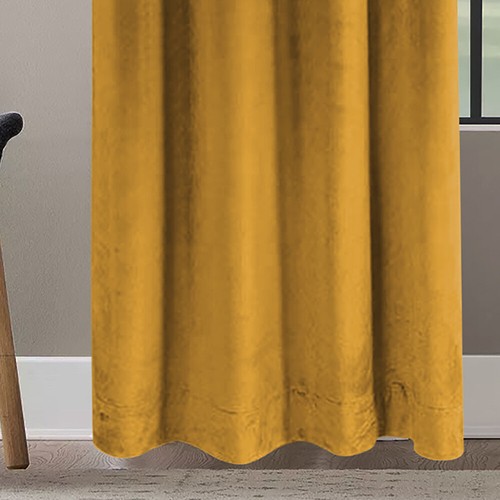 Thick Heavy Velvet Curtains PAIR of Eyelet Ring Top Fully Lined Ready Made - Picture 57 of 70