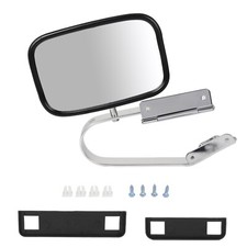 Side View Manual Mirror For Ford F-series Pickup Truck Left Or Right Side