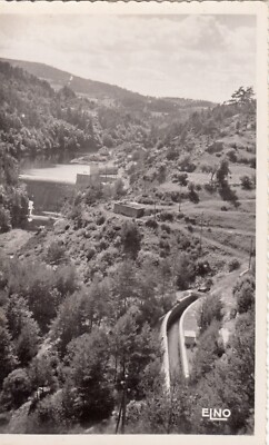Antique postcard HAUTE-LOIRE L'ANCE du Nord dam landscape