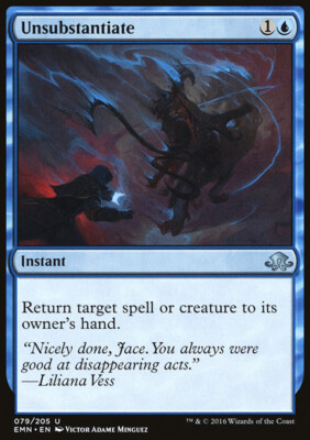 Magic the Gathering MTG Unsubstantiate (79) Eldritch Moon   LP