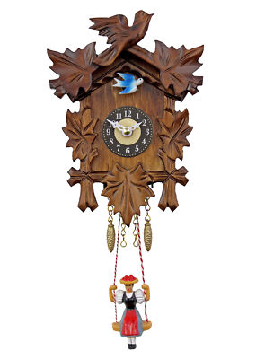 Engstler Cuckoo Clock  - The Traditional Vine Leaves   7 Inches AH 0126 SQ NEW