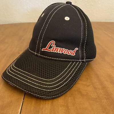 Linwood Black Hat Cap Hook And Loop