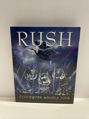 RUSH Clockwork Angels Tour - 2 Disc Set With Booklet - Good Condition TESTED