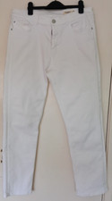 Marks & Spencer Ladies White Trousers, Size 14, Previously Worn
