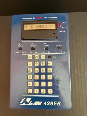 Used JC Air 429EB ARINC 429 handheld databus analyzer/tester, BF