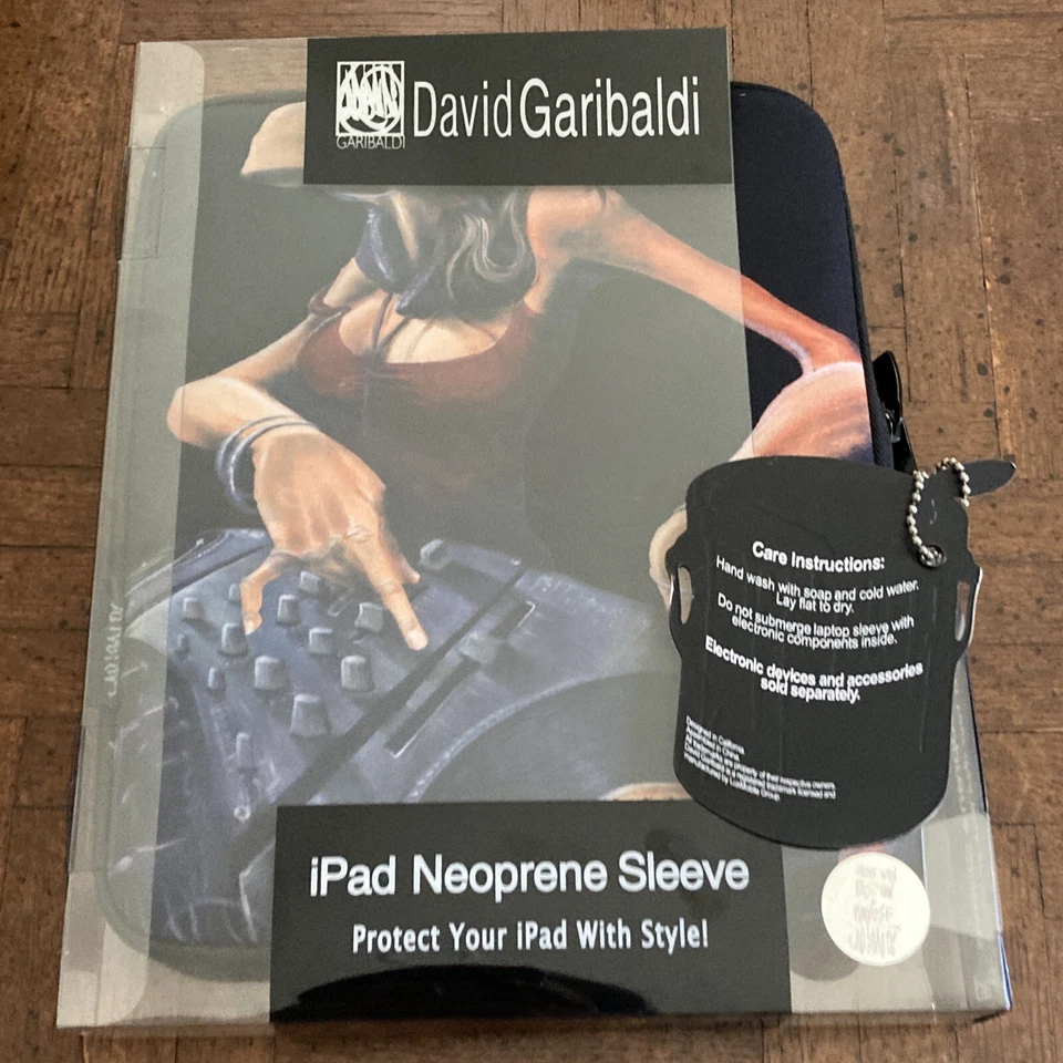David Garibaldi 10" iPad Tablet Case She Grooves DJ - Image 4 of 4