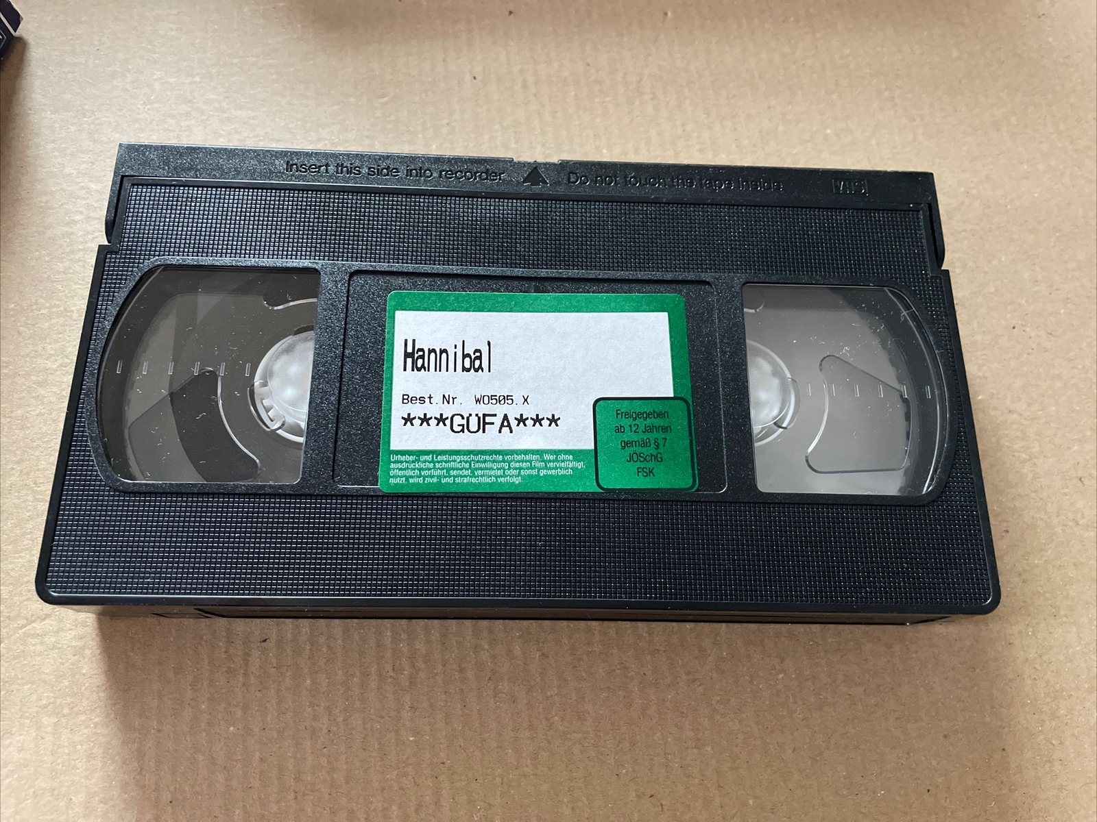 VHS Hannibal Bud Spencer Terence Hill Im Pappschuber eBay