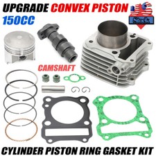 Pistón del árbol de levas del cilindro de gran diámetro 150cc para Suzuki GN125 EN125 GS125 GZ125 DR125