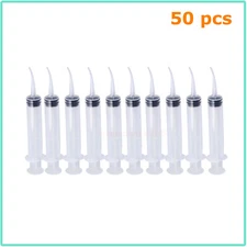 MONOJECT TYPE DENTAL IRRIGATION CURVED TIP SYRINGE - 412 -12CC-50/PK
