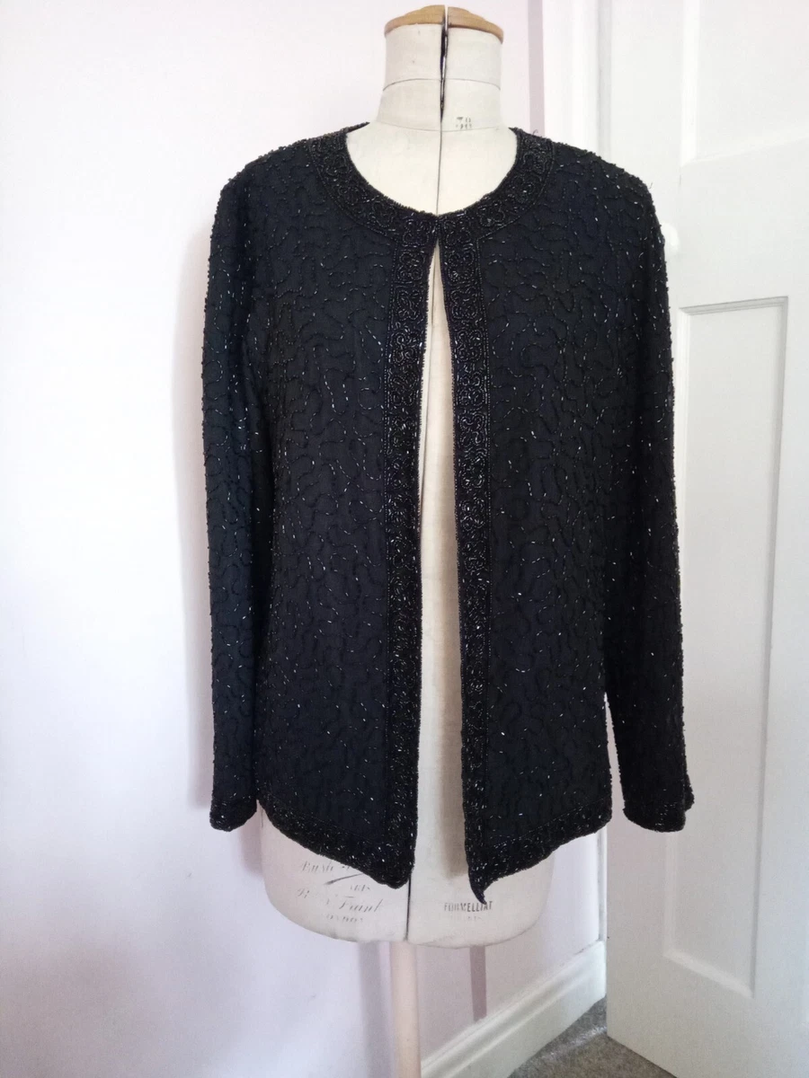 Beaded evening hotsell jacket
