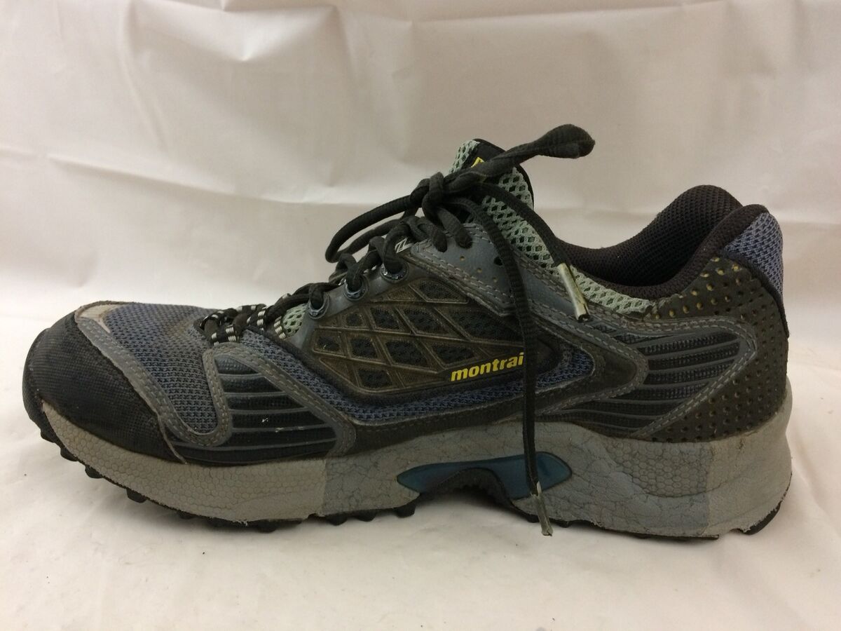 8 M Gore-Tex XCR Hiking Trail Running Shoe Gray Sneaker Black eBay