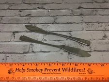 Oneida USA Stainless Glossy Gala/Impulse Flatware Set Of 2 Spreader Knives