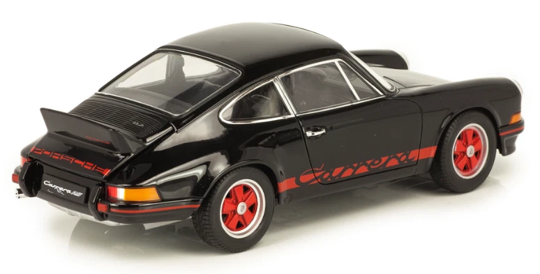 WELLY, PORSCHE 911 Carrera RS 1973 nera, 1/18,  WEL18044W - Immagine 4 di 4