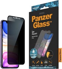 Image of PanzerGlass iPhone XR / 11 Privacy and Black Screen Protector Tempered Glass