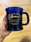 Belterra Casino Resort Grand Opening Coffee Mug Cobalt Blue Glass 2000 — photo 1
