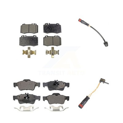 Positive Plus KPW-100085 Brake Pad Sets 4-Wheel Set Front & Rear for MB Mercedes