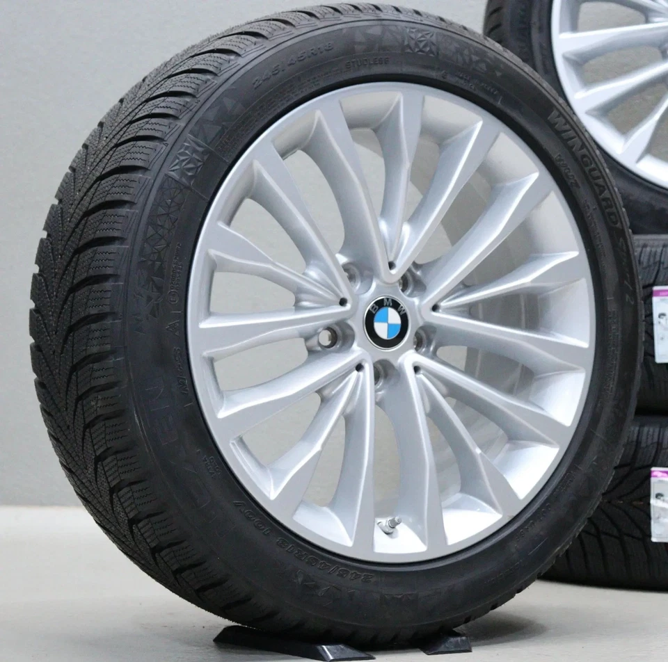 Original BMW 5er G30 G31 18 Zoll Winterreifen 632 Felgen Räder Reifen DOT23 NEU - Bild 3 von 4